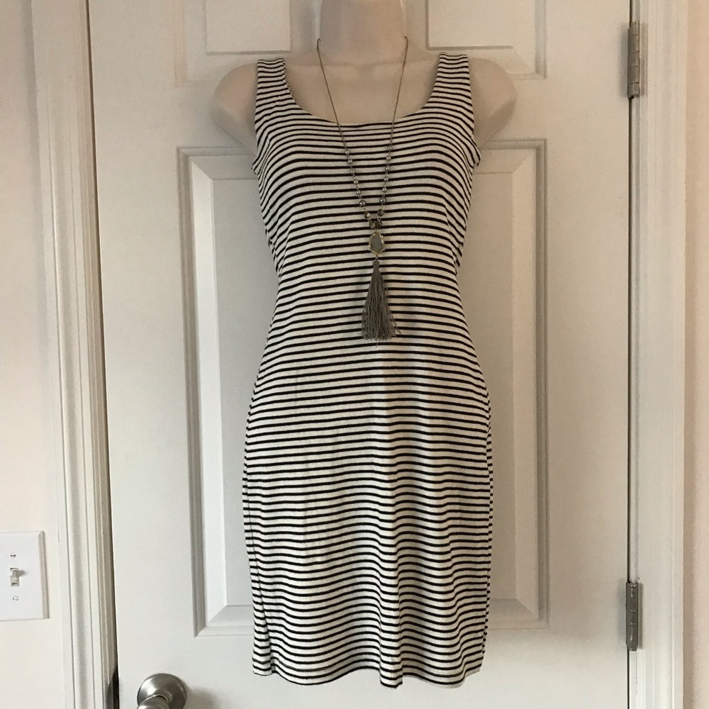 Delia’s striped body-con dress
